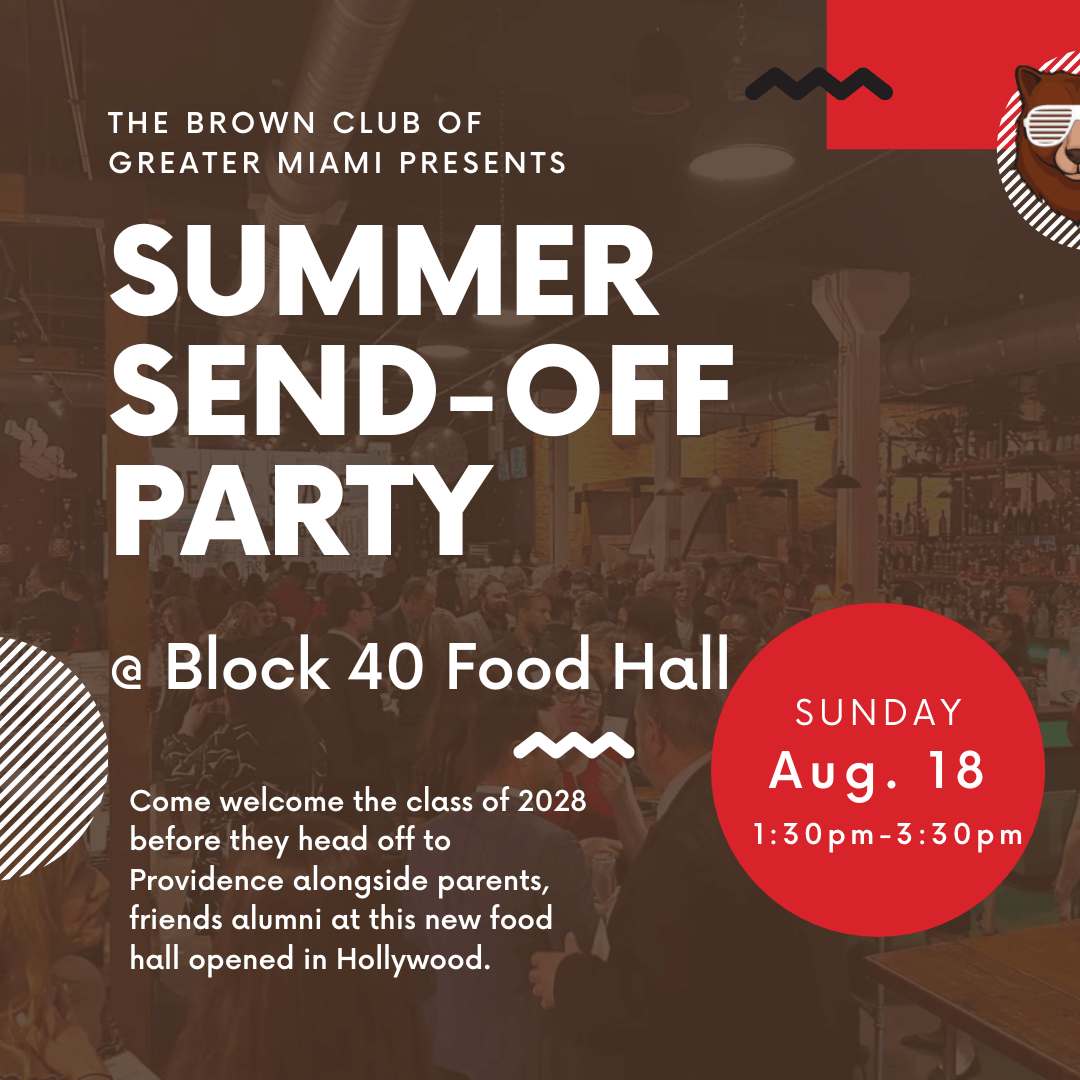 Summer Send-Off Party for Class of '28 w/ Alumni