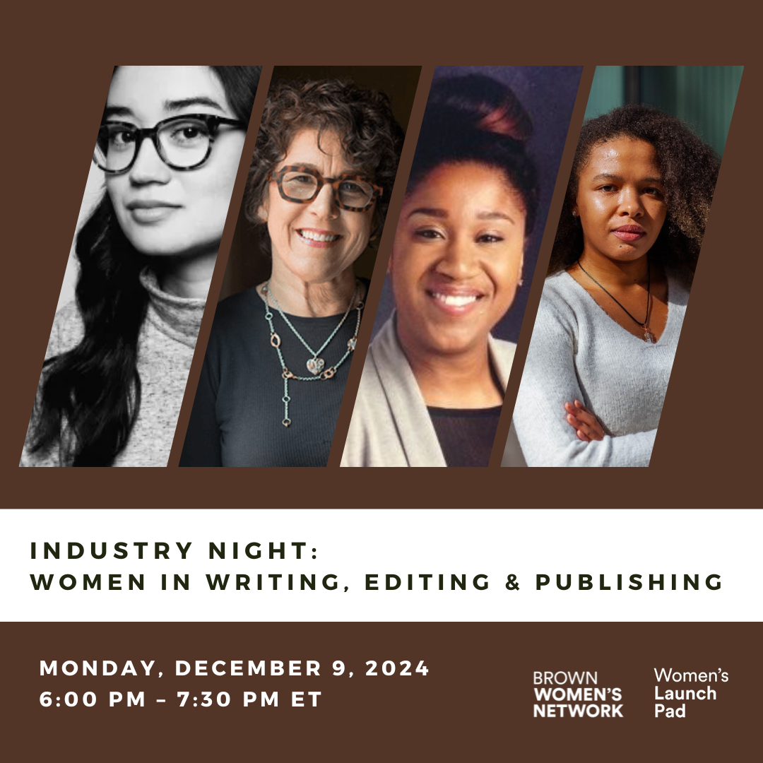 Industry Night: Women in Writing, Editing & Publishing