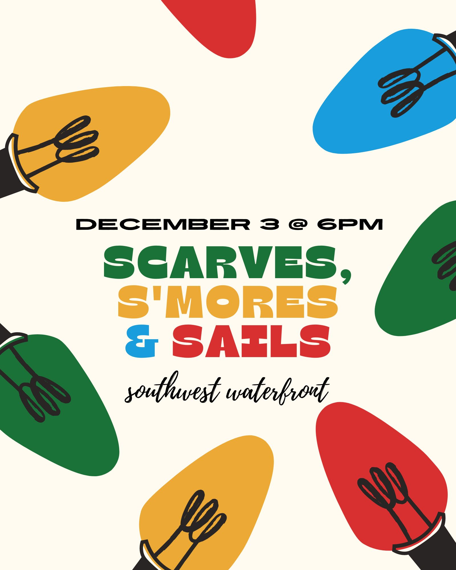 Scarves, S'mores & Sails