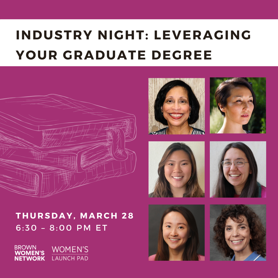 Industry Night: Leveraging Your Graduate Degree